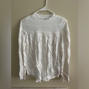 Sandro Josee ecru top size 3